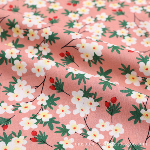 Printed Cotton Woven 100% Cottons Poplin Fabric